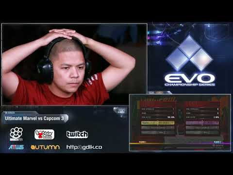 EVO 2012 UMVC3 Top 8 - Filipino Champ vs ChrisG - Losers Finals