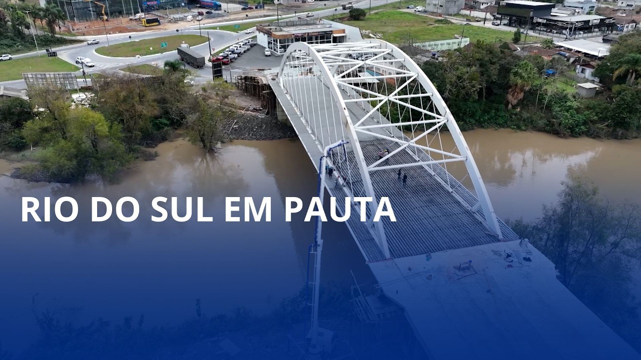 Prefeito de Rio do Sul fala sobre Jasc 2026, Centro de Eventos e obras no Budag