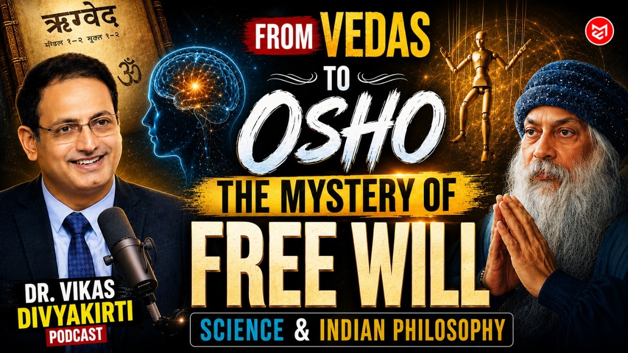 From Vedas to Osho: The Mystery of Free Will | Dr. Vikas Divyakirti | Science & Indian Philosophy
