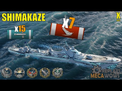 Shimakaze 7 Kills & 231k Damage | World of Warships Gameplay