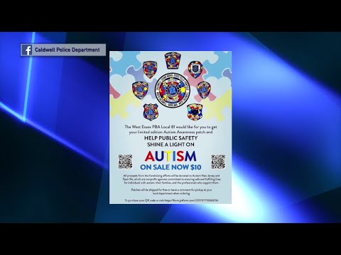 NJ Caldwell Police Department Selling Autism Patches