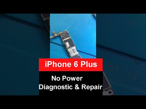 iPhone 6 Plus No Power Fixed , Diagnostics and Repair Tricks.