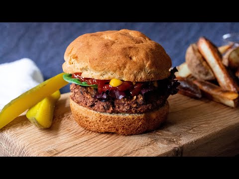 Easy Black Bean Burger Recipe - Gluten Free