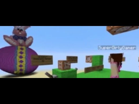 Minecraft: BURNING EASTER (EASTER BUNNY & EASTER EGGS!!) Mini-Game