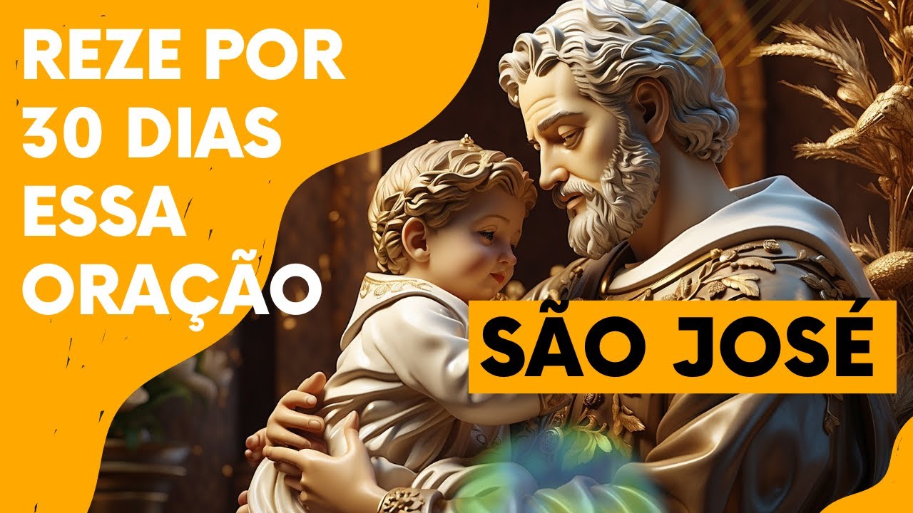ORAÇÃO PODEROSA a SÃO JOSÉ l Reze por 30 dias #oração #sãojosé #santoscatolicos #fé #devoção