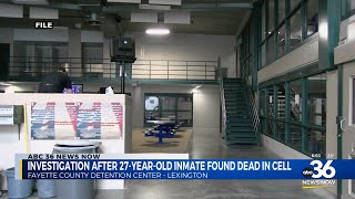 27 Year Old found dead in Fayette County Detention Center