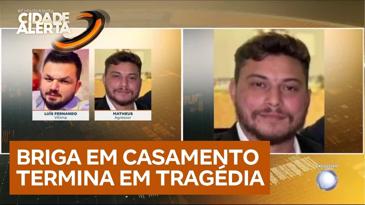 Briga após festa de casamento termina com homem morto e esposa gravemente ferida