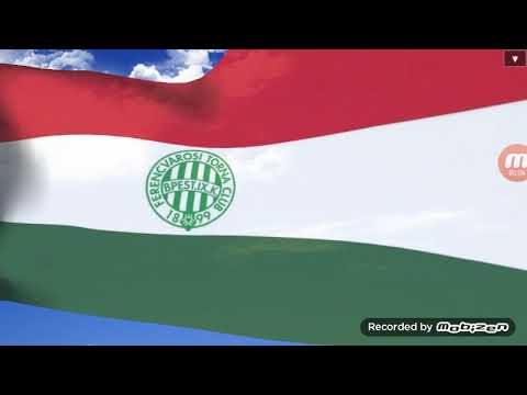 Ferencváros TC Flag with Hungary Anthem
