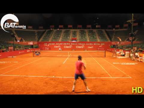 Juan "Pico" Monaco y Gustavo Marcaccio entrenando en Buenos Aires