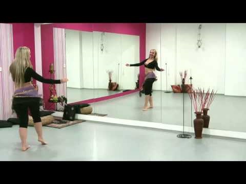 Katka Derouet (Krejčová) | orientální břišní tanec | výuka (1.díl)