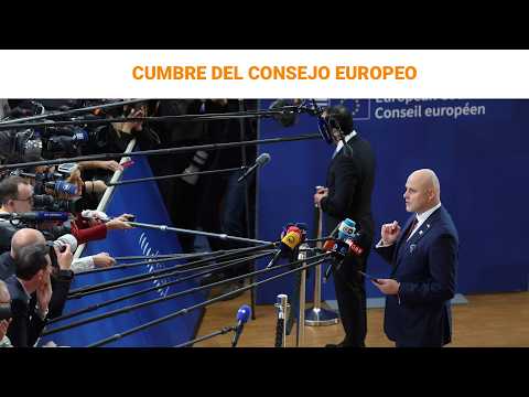 🔴DIRECTO | Llegadas de los participantes en el Consejo Europeo | RTVE Noticias