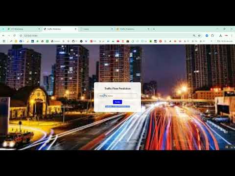Traffic Flow Prediction in Python Projects