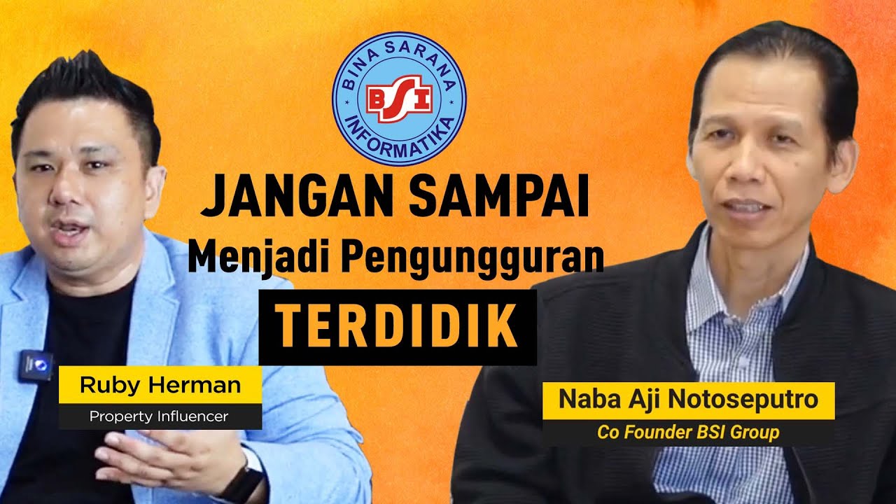 Rahasia Sukses Universitas Bina Sarana Informatika Wawancara Dengan Co Foundernya Langsung.