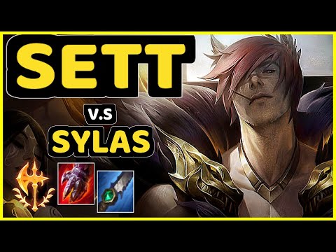 NIGHTBLUE3 (SETT) vs SYLAS - JUNGLE GAMEPLAY - NA Ranked DIAMOND