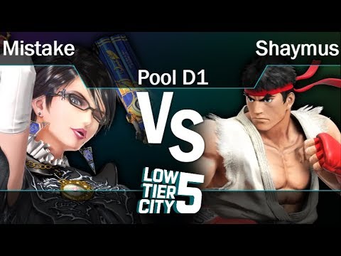LTC 5 - Mistake (Bayonetta) vs Shaymus (Ryu) Pool D1 - Smash 4