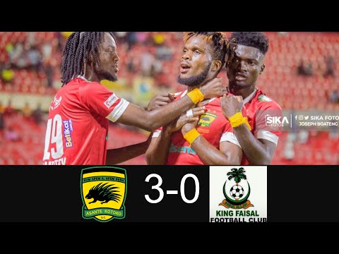 Asante Kotoko Vs King Faisal (3-0) Extended Match Highlights and Goals Betpawa Premier League