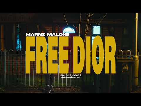 Marnz Malone - Free Dior (Official Video)