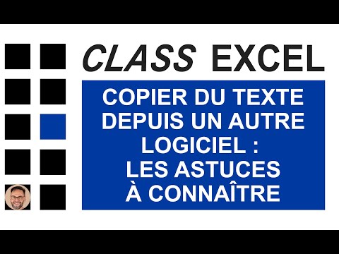 EXCEL - COPIER DU TEXTE DEPUIS UN AUTRE LOGICIEL : LES ASTUCES À CONNAÎTRE