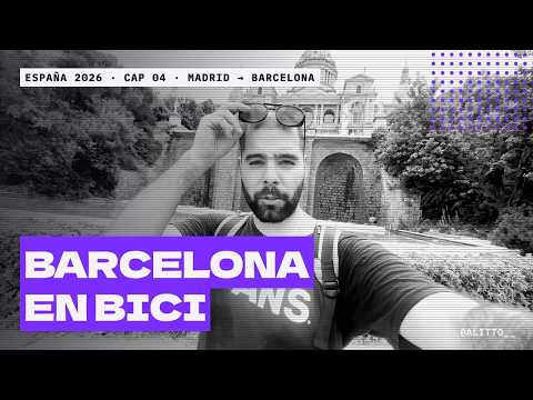 Vlog España 2026 #4: De Madrid a Barcelona en AVE y bici eléctrica