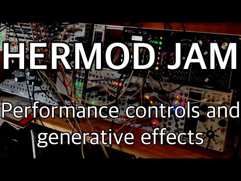 VOLTLIFE: performance controls and generative effects with Squarp Hermod