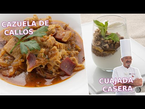 CAZUELA de CALLOS y CUAJADA casera // Cocina Abierta de Karlos Arguiñano