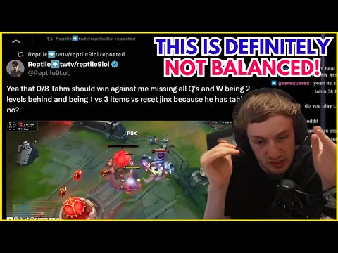 Nemesis Opinion On Reptile Video Of Current Status Of ADC Role | League of Legends Clip
