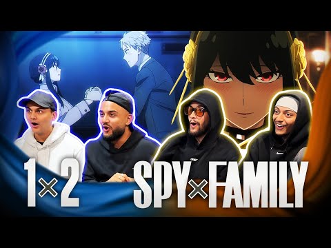 YOR IS INCREDIBLE 🔥 | BROTHERS watch Spy x Family 1x2 "Secure a Wife" | REACTION