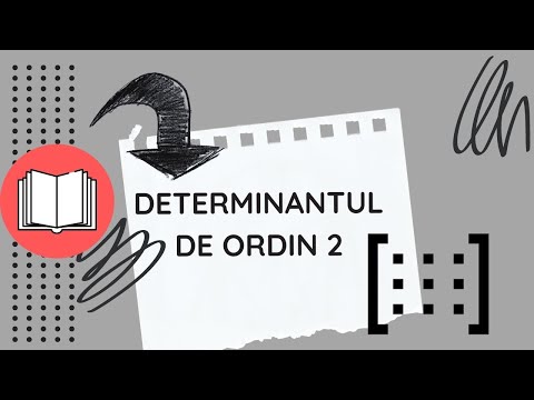 Determinantul de Ordin 2