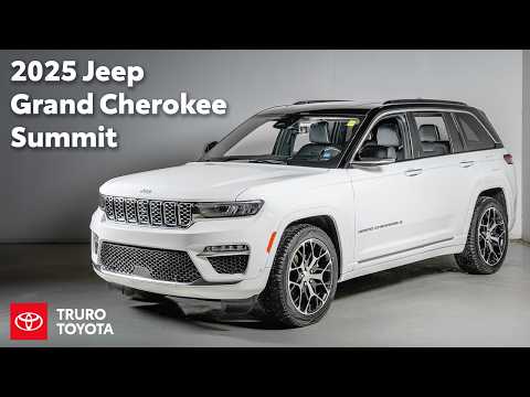 2025 Jeep Grand Cherokee Summit Reserve 4x4 in White for sale at Truro Toyota in Truro, NS