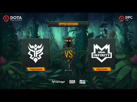 Thunder Predator vs Infinity Esports, OGA DPC SA Season 2, bo3, game 1 [Lost & Adekvat]