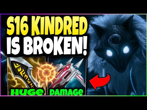 Carrying Games With Kindred Has Never Been Easier! (Season 16 Kindred Is OP!!)