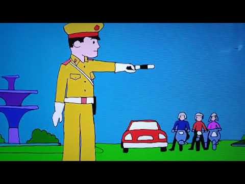 Video dạy trẻ đọc thơ " Chú cảnh sát giao thông". Lĩnh vực PTNN. Khối mẫu giáo 5-6 tuổi