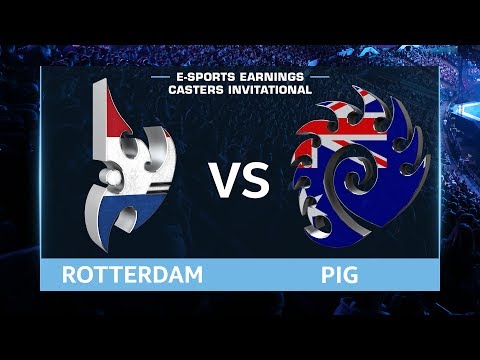 StarCraft 2 - RotterdaM vs. PiG (PvZ) - EsportsEarnings Casters Invitational - Playoffs Quarters #4