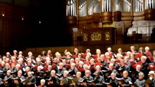 I Was Glad (Parry): Phoenix Singers Birmingham and Canoldir Male Choir