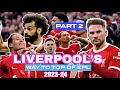 LIVERPOOL'S way to the Top of EPL TABLE 2023-24 PART 2