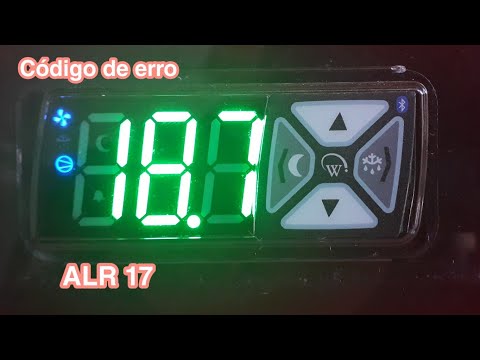 Wellington controller showing error code, alarm 17, ALR 17