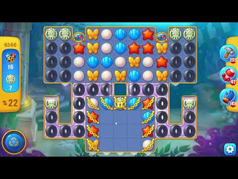 Fishdom 6546 Level - 22 moves - NO BooSTERS