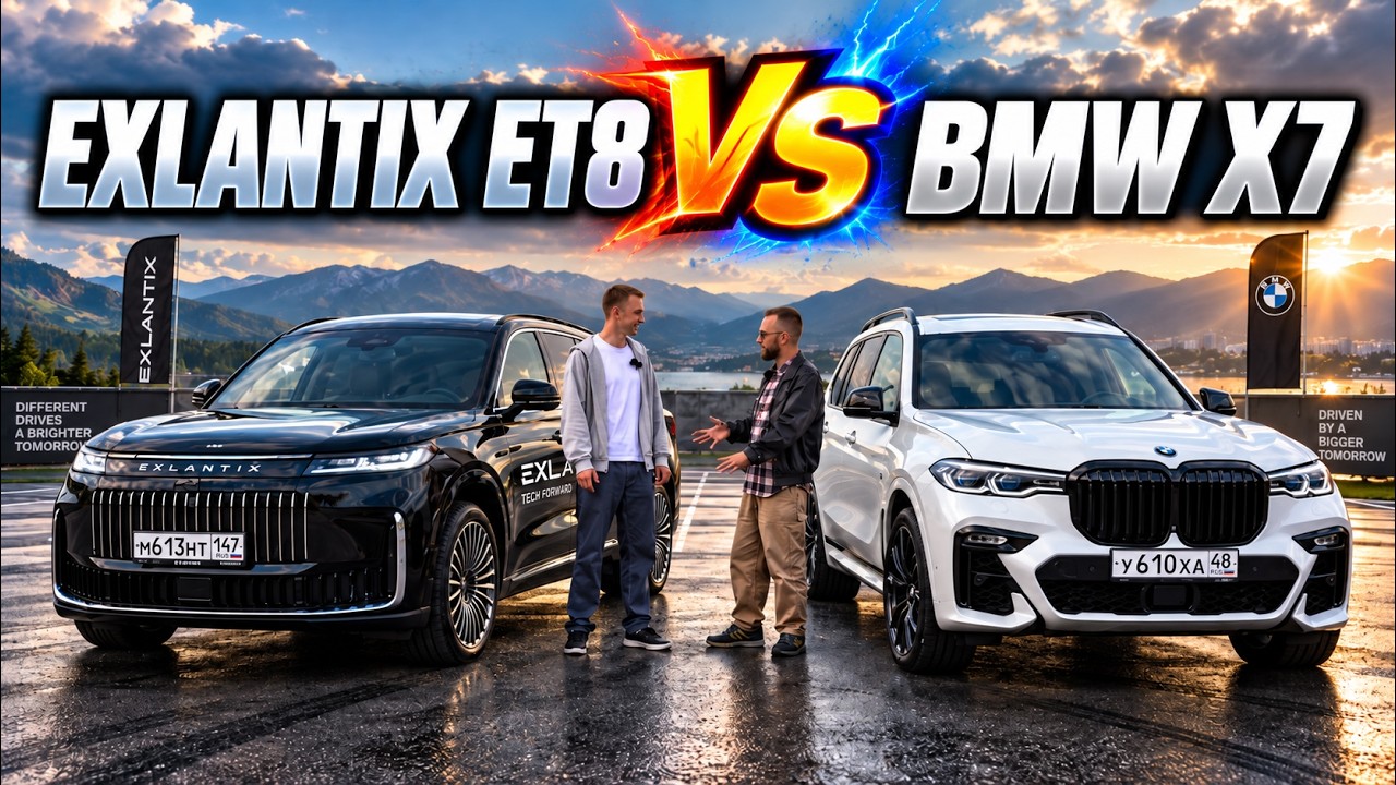 EXLANTIX ET8 против BMW X7 — Кто здесь настоящий премиум?
