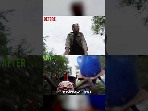 Before vs After: Shin Sonic Catches Choo Choo Charles