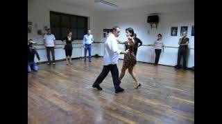 Osvaldo Zotto e Gisele Avanzi 1 -  Stage di Tango  Messina 2009