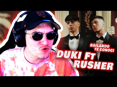 REACCION A Rusherking, Duki - BAILANDO TE CONOCI