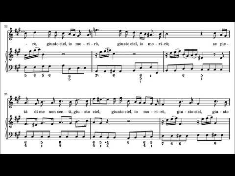 Se pietà (Giulio Cesare - G.F. Händel) Score Animation
