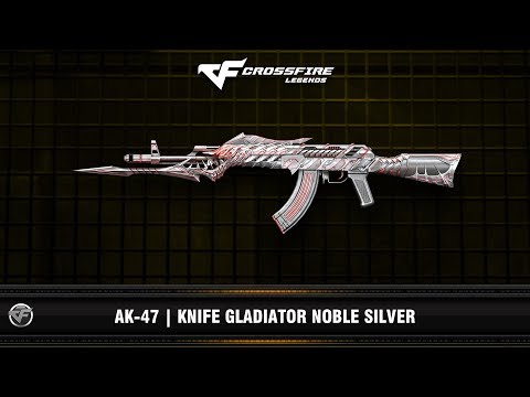 CFM : AK-47 | Knife Gladiator Noble Silver (VIP)