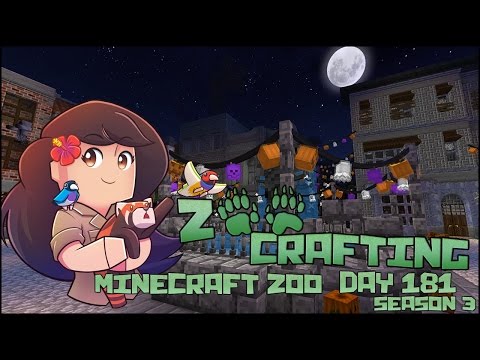 Welcome to Halloween Town!! 🐘 Zoo Crafting: Episode #181 Halloween Special