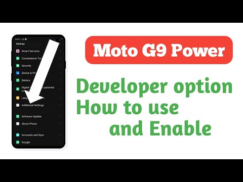 Moto G9 Power , How to use and Enable Developer option setting Hidden features
