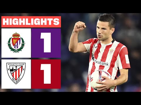 REAL VALLADOLID CF 1 - 1 ATHLETIC CLUB I HIGHLIGHTS LALIGA EA SPORTS