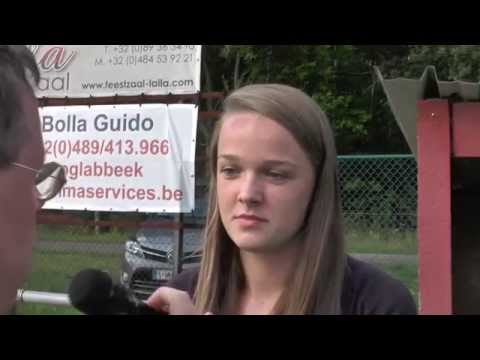 Tine De Caigny in Genk op 29 08 2015