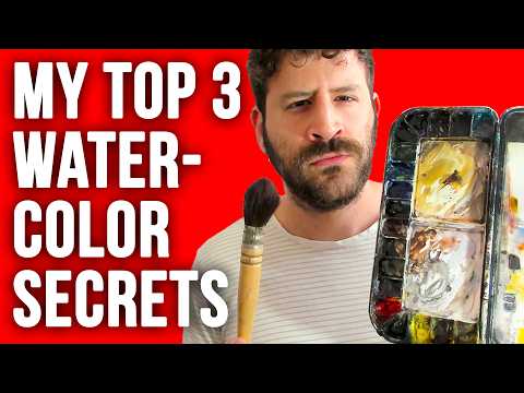 How to Become so good at WATERCOLOR it feels illegal