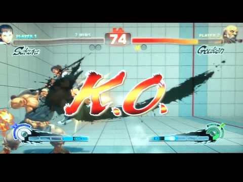 WNF Street Fighter 4 AE OC Legend (Sakura) vs Velorc1aptor (Gouken)