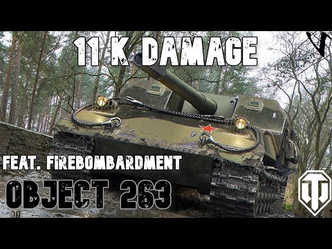 Object 263:11K Damage: feat. FireBombardment: WoT Console - World of Tanks Console